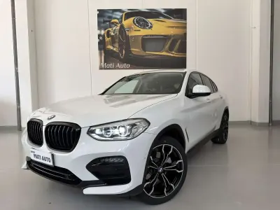 Usata BMW X4 Sport Line 190 CV (139 kW) 2021 Bianco SUV