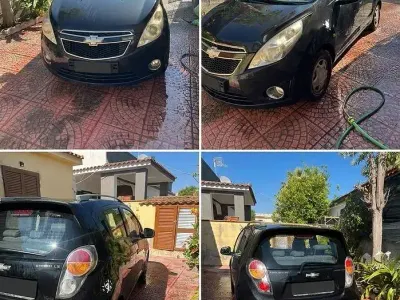Usata Chevrolet Spark 68 CV (50 kW) 2010 Nero Utilitaria