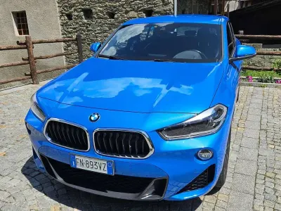 Usata BMW X2 M Sport 231 CV (169 kW) 2018 Blu/azzurro SUV