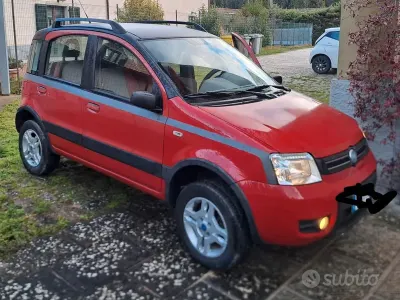 Usata Fiat Panda 69 CV (50 kW) 2006 Rosso Utilitaria