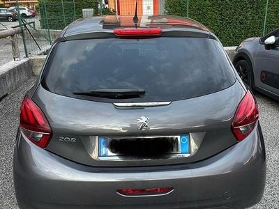 Usata Peugeot 208 100 CV (73 kW) 2019 Grigio Utilitaria