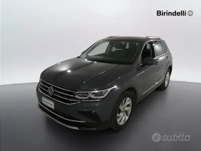 Usata VW Tiguan Elegance 150 CV (110 kW) 2021 Grigio SUV