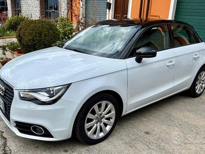 Usata Audi A1 Attraction 90 CV (66 kW) 2014 Bianco Utilitaria
