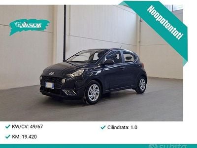 Grigio Usata 2022 Hyundai i10 Utilitaria | 12.900 € (Buon prezzo)
