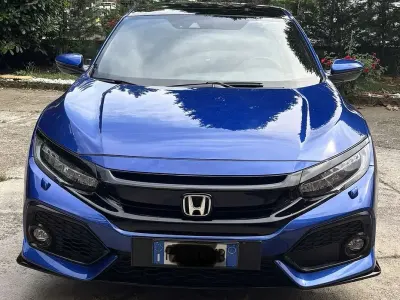 Usata Honda Civic Sport Plus 182 CV (133 kW) 2019 Blu/azzurro Berlina