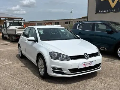 Usata VW Golf VII Comfortline 110 CV (80 kW) 2016 Bianco Berlina