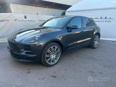 Usata Porsche Macan 245 CV (180 kW) 2019 Grigio SUV