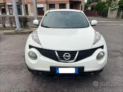 Usata Nissan Juke Visia 110 CV (80 kW) 2011 Bianco SUV