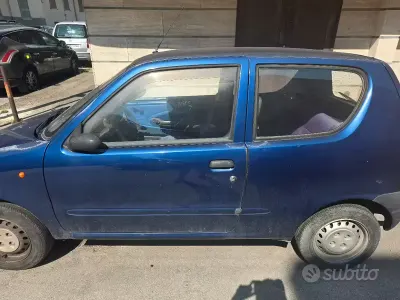 Usata Fiat Seicento 39 CV (28 kW) 1999 Bluazzurro Utilitaria