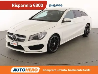 Usata Mercedes CLA200 Shooting Brake Premium 136 CV (100 kW) 2016 Bianco Station wagon