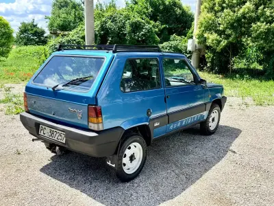 Usata Fiat Panda 4x4 50 CV (36 kW) 1991 Bluazzurro Utilitaria