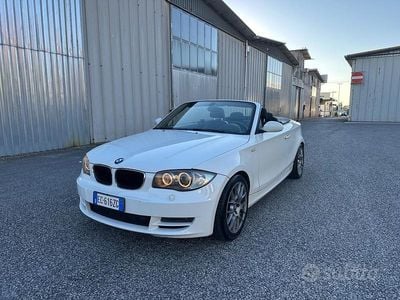Usata BMW 120 Cabriolet 177 CV (130 kW) 2011 Bianco Cabrio