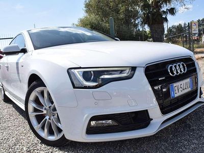 Usata Audi A5 Sportback Advanced Plus 177 CV (130 kW) 2014 Bianco Utilitaria