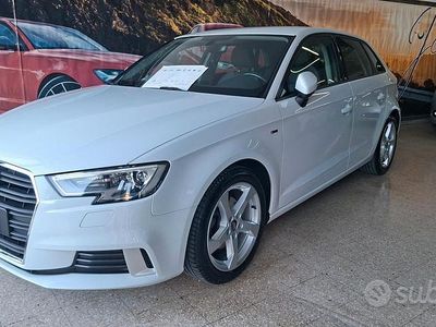 Usata Audi A3 Business 110 CV (80 kW) 2017 Bianco Berlina