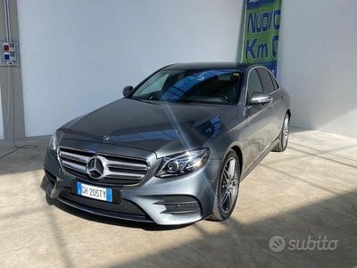 Usata Mercedes E220 Premium Plus 194 CV (142 kW) 2019 Grigio Berlina