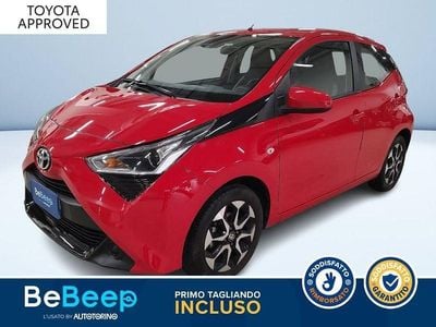 Rosso metallizzato Usata 2019 Toyota Aygo X-play Utilitaria | 11.700 € (Buon prezzo)