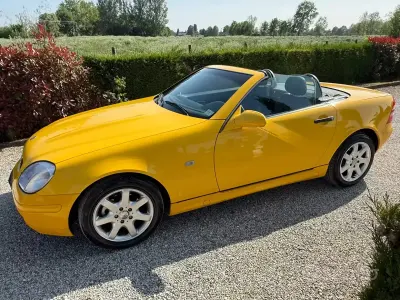 Gebraucht Mercedes SLK200 136 PS (100 kW) 1999 Gelb Cabrio