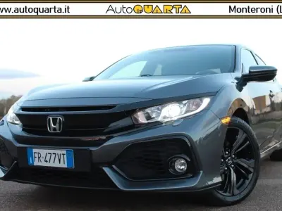 Usata Honda Civic Elegance 120 CV (88 kW) 2018 Grigio Berlina