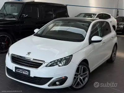 Usata Peugeot 308 Allure 131 CV (96 kW) 2016 Bianco Berlina
