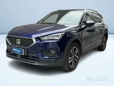 Usata Seat Tarraco 4Drive 150 CV (110 kW) 2019 Blu metallizzato SUV