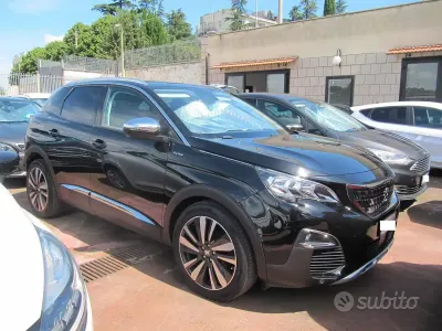 Usata Peugeot 3008 Allure 131 CV (96 kW) 2019 Nero SUV