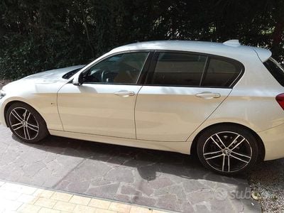 Usata BMW 116 2018 Bianco Utilitaria