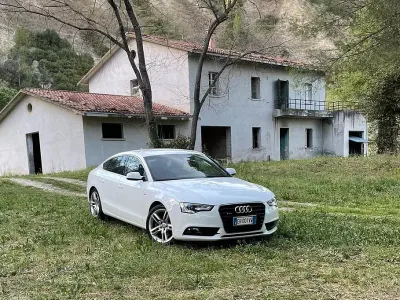 Usata Audi A5 Sportback S-Line 177 CV (130 kW) 2013 Bianco Utilitaria