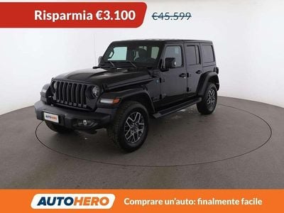Usata Jeep Wrangler 80th Anniversary 272 CV (200 kW) 2021 Nero SUV