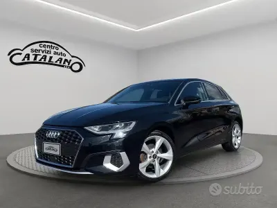 Usata Audi A3 S-Line 150 CV (110 kW) 2022 Nero Berlina