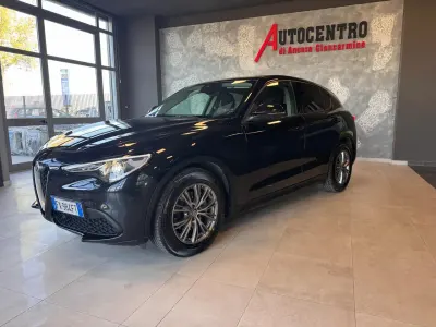 Brugt Alfa Romeo Stelvio 160 HK (117 kW) 2019 Sort SUV