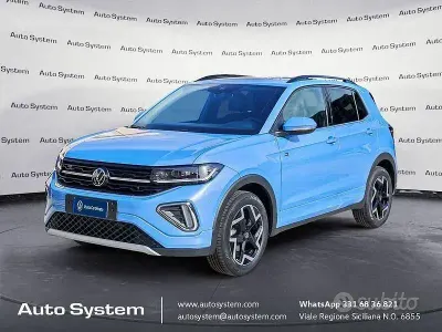 Nuova VW T-Cross R-line Plus 115 CV (84 kW) 2026 Blu SUV