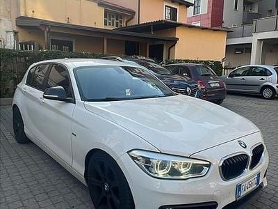 Usata BMW 120 Efficient Dynamics 2015 Bianco Utilitaria