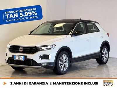Usata VW T-Roc Style 150 CV (110 kW) 2021 Bianco SUV
