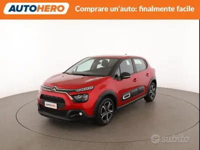 Usata Citroën C3 Feel 83 CV (61 kW) 2022 Rosso Utilitaria