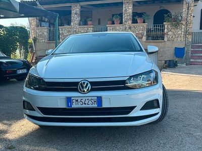 Usata VW Polo 80 CV (58 kW) 2018 Bianco Utilitaria