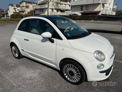 Usata Fiat 500 Lounge 69 CV (50 kW) 2010 Bianco Berlina