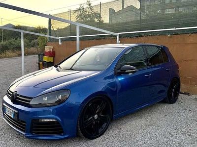 Usata VW Golf VI R 310 CV (228 kW) 2010 Blu Utilitaria