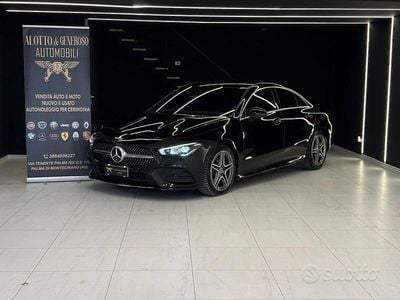 Usata Mercedes CLA200 Premium 150 CV (110 kW) 2020 Nero Berlina