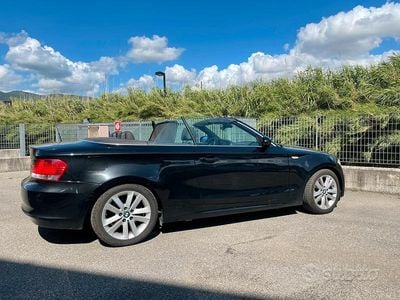 Usata BMW 120 Cabriolet 170 CV (125 kW) 2008 Nero Cabrio