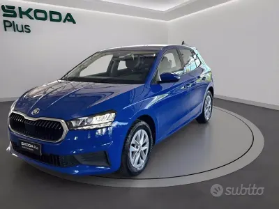 Usata Skoda Fabia Ambition 65 CV (47 kW) 2023 Blu mediterraneo met Utilitaria