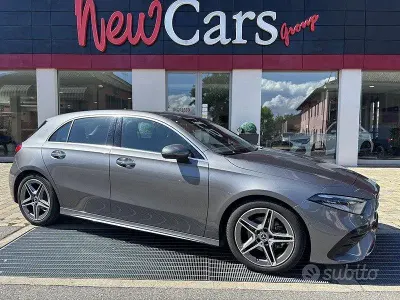 Usata Mercedes A180 AMG Line Premium 136 CV (100 kW) 2025 Grigio Berlina