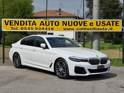 Usata BMW 520 M Sport 2022 Alpin white Berlina