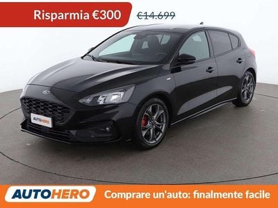 Nero Usata 2018 Ford Focus ST-Line Berlina | 14.399 € (Buon prezzo)