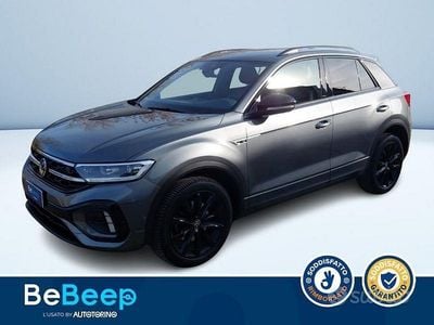 Usata VW T-Roc R-line 150 CV (110 kW) 2023 Grigio metallizzato SUV