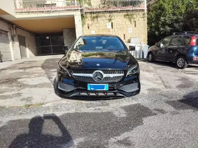Usata Mercedes CLA220 AMG 177 CV (130 kW) 2017 Nero Berlina