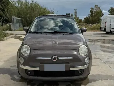 Usata Fiat 500 69 CV (50 kW) 2008 Marrone Berlina
