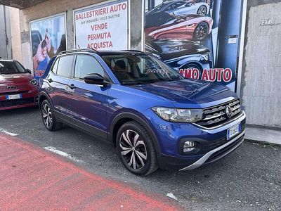 Usata VW T-Cross Style 95 CV (69 kW) 2019 Blu/azzurro SUV