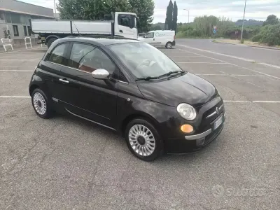 Usata Fiat 500 Lounge 69 CV (50 kW) 2010 Nero Berlina