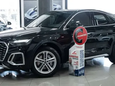 Usata Audi Q5 S-Line 204 CV (150 kW) 2021 Nero metallizzato SUV