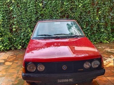 Usata Fiat Ritmo 1983 Rosso Cabrio